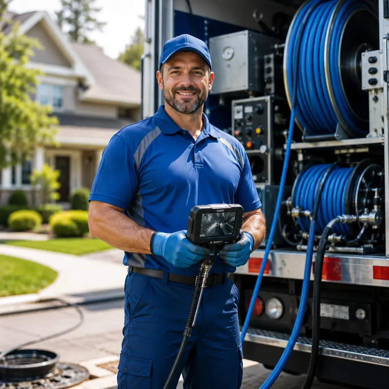 Local outdoor drain cleaning specialists in Four States, WV